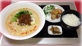 担々麺定食